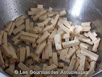 Tétragone au tofu et au riz rouge