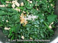 Tétragone au tofu et au riz rouge