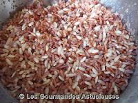 Tétragone au tofu et au riz rouge