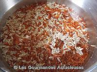 Tétragone au tofu et au riz rouge