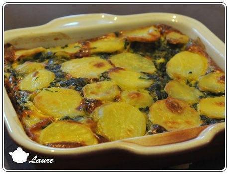 Epinards et pommes de terre