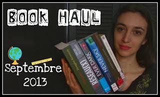 Book Haul : Septembre 2013