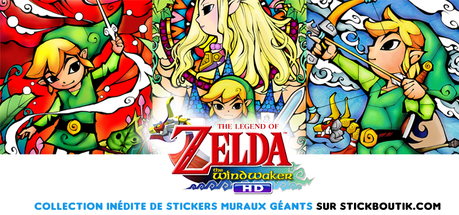 The Legend of Zelda - Stickers muraux inédits
