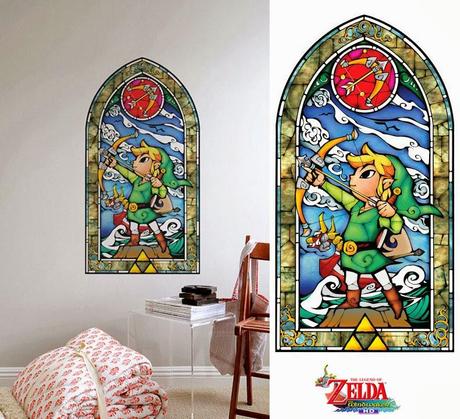 The Legend of Zelda - Stickers muraux inédits