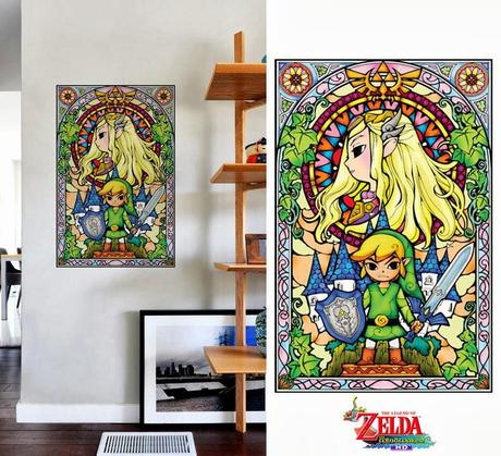 The Legend of Zelda - Stickers muraux inédits - Paperblog