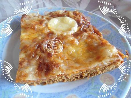 Pizza aux fromages (nouvelle farine)