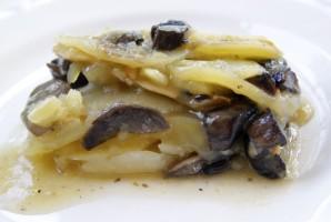 gratin_pommes de terre_cèpes_champignons_gratin dauphinois