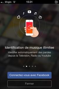 IMG 4481 L’application gratuite du Jour : musiXmatch lyrics player