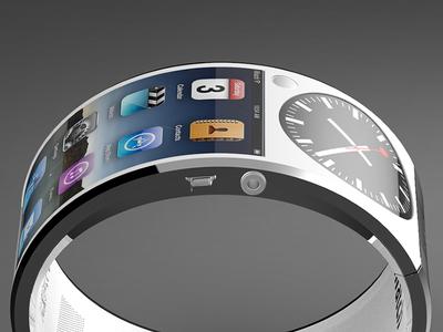 La iWatch avec un écran de 1.5 pouces flexible...
