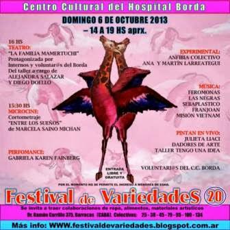 Festival artistique et solidaire du Centro Cultural Borda ce dimanche [à l'affiche]