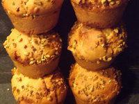 Muffins aux Niniches de Quiberon, miel, pain des Flandres
