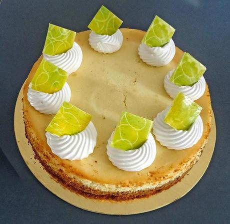 Cheesecake classique au citron vert