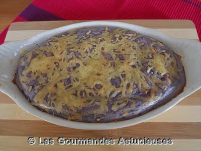 Parmentier aux tomates cerises