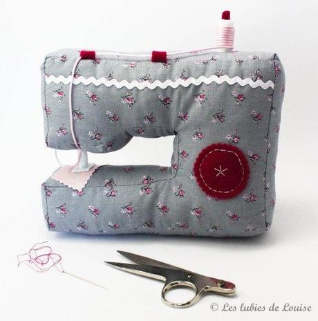Machine à coudre en tissu - les lubies de Louise (2 sur 3)