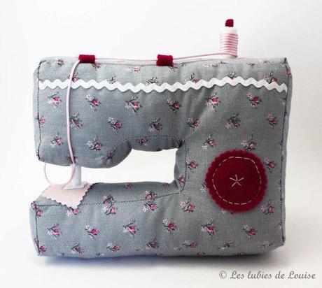 Machine à coudre en tissu - les lubies de Louise (1 sur 2)