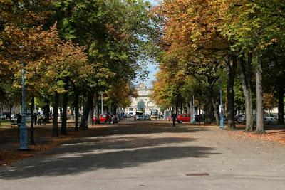 Cours Léopold, couleurs d'automne