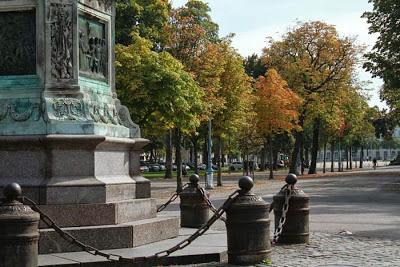 Cours Léopold, couleurs d'automne