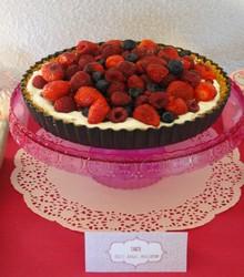 Tarte aux fruits rouges et mascarpone