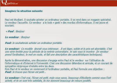 Etude sur le comportement des consommateurs face aux vendeurs.