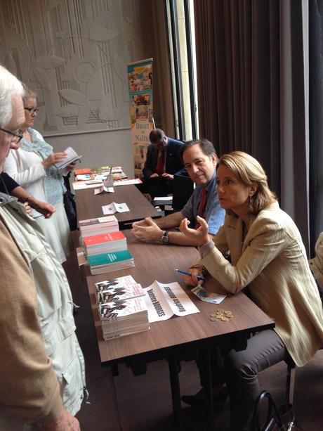 Béatrice Bourges, grand déjeuenr de l'AGRIF