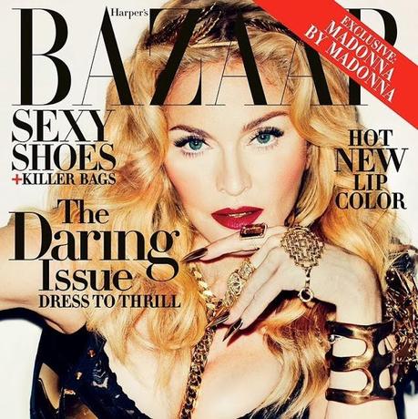 Madonna retouchée à l’extrême pour Bazaar Magazine. Elle veut nous faire croire qu'elle a 20 ans