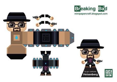 Papertoys Breaking Bad (x 6)