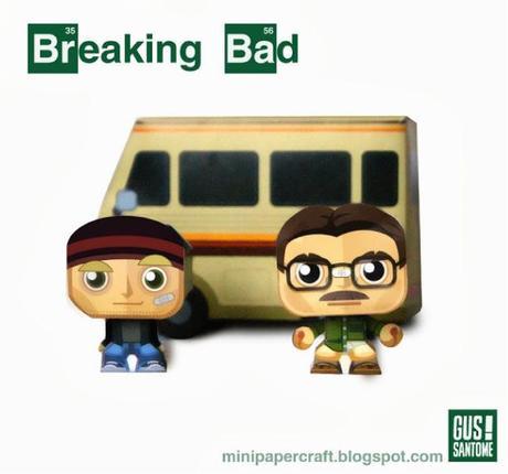 Papertoys Breaking Bad (x 6)