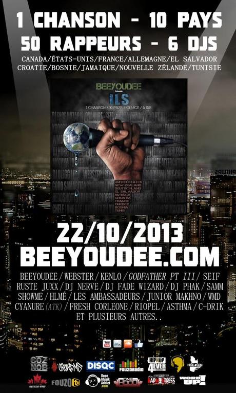 ILS – 50 MC’s – 10 Pays – 6 Dj’s [Teaser]