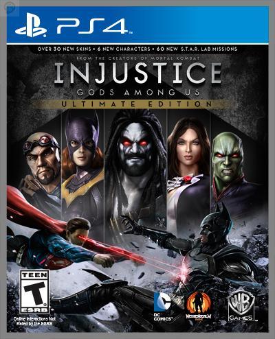 injustice ultimate edition ps4 Injustice : une Ultimate Edition  Injustice : Les Dieux sont Parmi Nous goty 