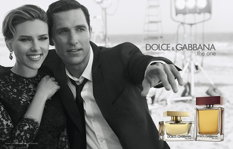 La nouvelle campagne The One de Dolce & Gabbana avec Scarlett Johansson et Matthew McConaughey...