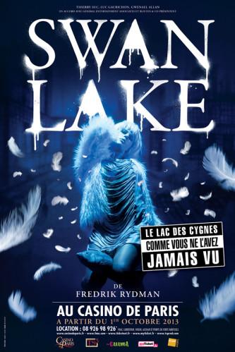 Affiche Spectacle Swan Lake de Fredrik Rydman Casino de Par