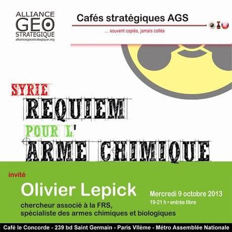 Cafés Stratégiques : Requiem pour l'arme chimique