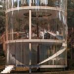 ARCHI : La canopée depuis une tour de verre
