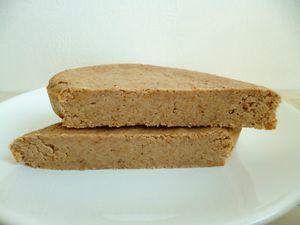 gâteau hyperprotéiné vanille et cranberry au son de millet (sans sucre) P1080479
