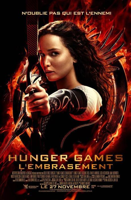 Cinéma :  Hunger Games – L’Embrasement, l’affiche définitive