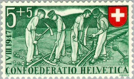 Paul Boesch - Les ouvriers de la voie - 1947