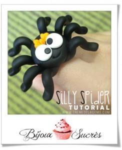 araignée pâte polymère