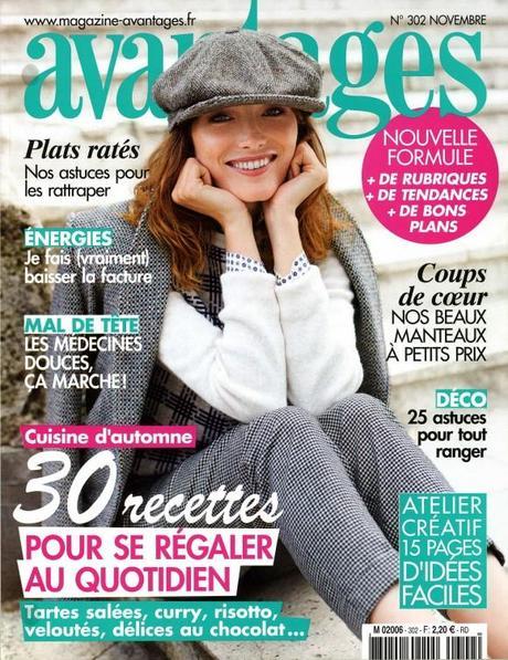 Couverture Avantages Novembre 2013