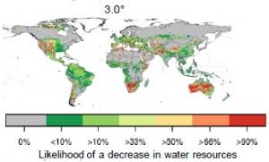 CHANGEMENT CLIMATIQUE: 1,5 milliard de personnes pourraient manquer d'eau – Environmental Research Letters