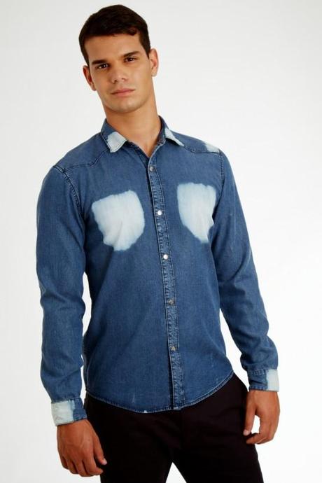 chemise bleu chemise homme tendance chemise fashion chemise homme chemise jean
