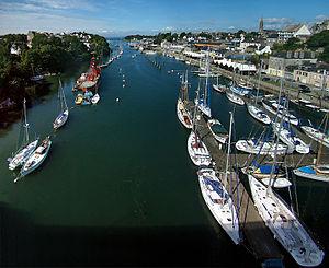 Douarnenez, Finistère, Bretagne, France. Port ...