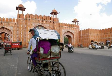 Jaipur en rickshaw