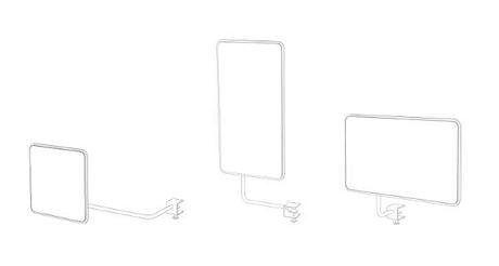 Parker collection de miroirs nomades par Paul Menand