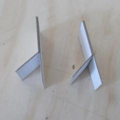 languettes de fixation de la boîte