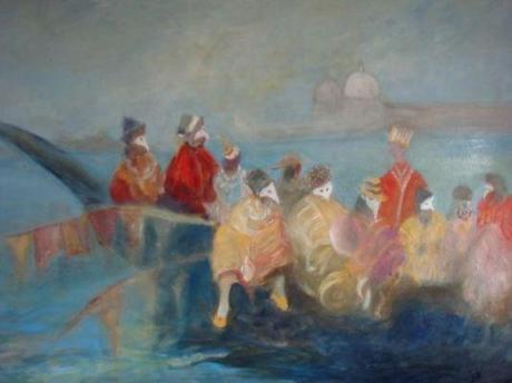Départ pour le carnaval - Venise par Alain Monn
