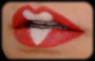 Arriver la bouche en coeur...