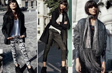 Isabel Marant pour H&M; dans le Vogue Russie...