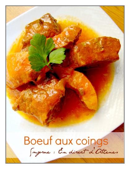 BOEUF AUX COINGS