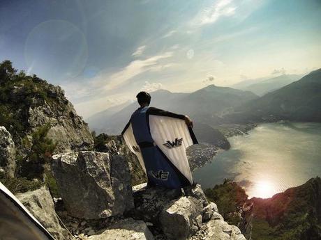 Wingsuit sans parachute, Cap ?