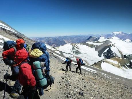 Avec les potes de l'expedition